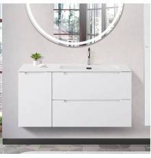 Тумба под раковину BelBagno Etna 100 R 2 ящика, дверца, bianco lucido