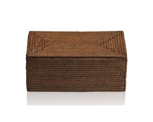 Decor Walther Basket UTBMD Универсальная коробка 30x15.5x14см, с крышкой, настольная, цвет: ротанг темный. 0932192 Decor Walther Basket UTBMD Универсальная коробка 30x15.5x14см, с крышкой, настольная, цвет: ротанг темный. 0932192