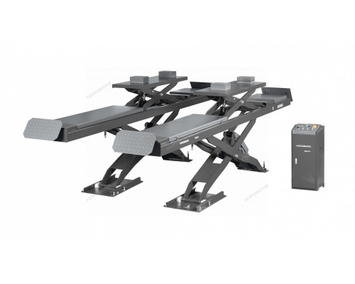 Подъемник ножничный для сх-разв 4,5т, 380В, 2 уровня (с авар. опусканием), серый NORDBERG N635-4,5G