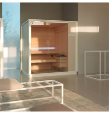 Effegibi One S Сауна 214x171x226см, угловая DX,  цвет: Soft Sand. LO 50 01 0007