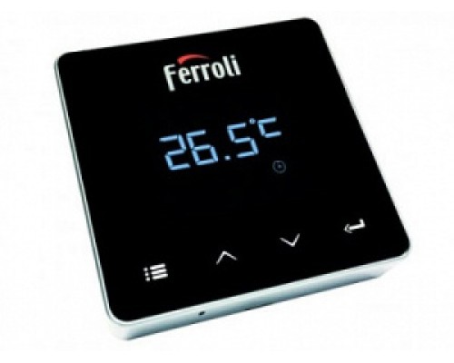 Датчики, реле и термостаты Хронотермостат беспроводной с Wi-Fi роутером CONNECT SMART Ferroli 013011XA Датчики, реле и термостаты Хронотермостат беспроводной с Wi-Fi роутером CONNECT SMART Ferroli 013011XA
