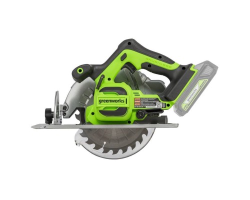 Пила циркулярная Greenworks GD24CS (без АКБ и ЗУ) Пила циркулярная Greenworks GD24CS (без АКБ и ЗУ)