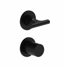 Fantini Sailing Смеситель для душа встраиваемый на 2 потока, цвет: Matt Gun Metal PVD. 67 P5 J085B