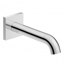 Duravit C.1 Излив для ванны 205мм, накладка квадрат, цвет: хром. C15240009010