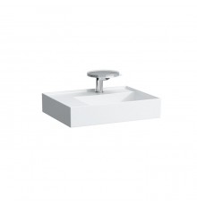 Laufen Kartell Раковина 60х46х12 см, 1 отв., без перелива, цвет: белый. 8.1033.5.000.111.1