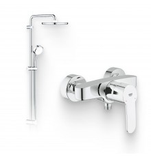 Душевой комплект Смеситель для душа Grohe Eurostyle Cosmopolitan 33590002 + Стойка Tempesta Cosmopolitan System 250 26675000