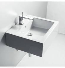 SIMAS Frozen Раковина 60 см, 1 отв., цвет: белый. FZ10bi*1