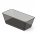 Dea Design Modern Ванна 170х78х58см., отдельностоящая, Glasstek, прозрачная смола, цвет: Smoky Black R4. DD8603 1700 R4