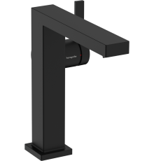 Смеситель для раковины Hansgrohe Tecturis E 150 Fine 73040670 матовый черный