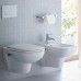 Duravit D-Code Комплект: подвесной унитаз 253509 35.5х54.5см.+ сиденье без микролифта 006731. 45350900A1 (253509+006739)