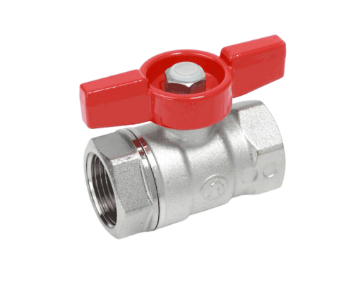 Шаровой кран Giacomini R251D R251X003 1/2", вн-нар, ручка рычаг