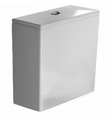Duravit DuraStyle Бачок с механизмом двойного смыва, хром, 6/3л., для подключения справа или справа 39x17см, Цвет: Белый. 0935100005