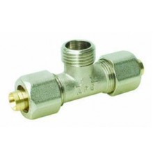 Фитинги цанговые Тройник АРЕ цанговый с 2 адапт. НР 3/4х20 733L 34x20