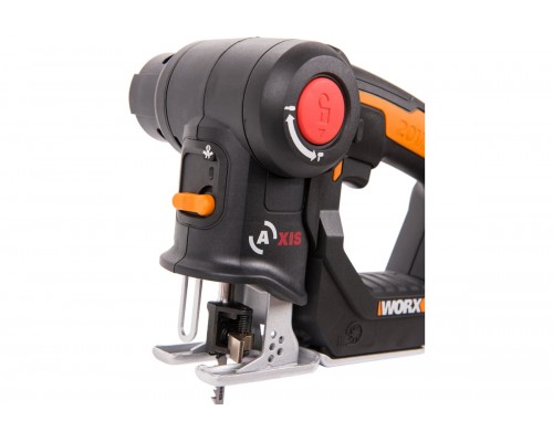 Лобзик аккумуляторный-сабельная пила WORX Axis WX550.9, 20В, без АКБ и ЗУ