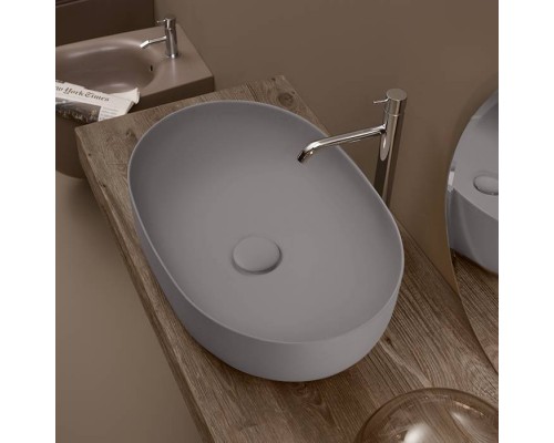 Kerasan Nolita Раковина 60х40 см, без отв., цвет: Ferro Matt. 534389