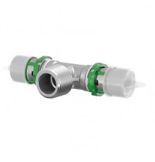 Тройник Comap SkinPress с НР 32-3/4 -32 Пресс Латунь. 7132GW323432