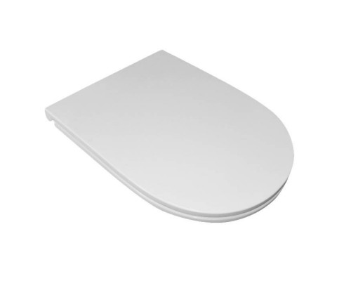 Kerasan Aquatech сиденье SLIM для унитаза, микролифт, цвет: белый/хром. 379101 Kerasan Aquatech сиденье SLIM для унитаза, микролифт, цвет: белый/хром. 379101