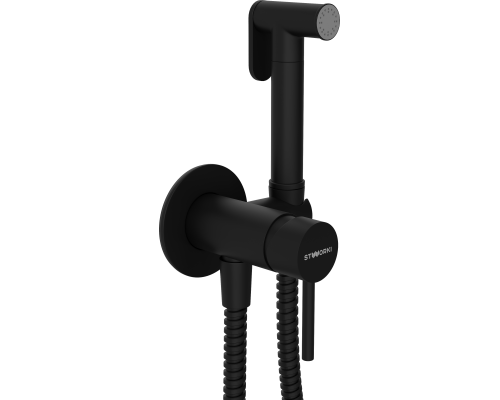 Гигиенический душ STWORKI Эстерсунд S31150BK со смесителем, С ВНУТРЕННЕЙ ЧАСТЬЮ, матовый черный Гигиенический душ STWORKI Эстерсунд S31150BK со смесителем, С ВНУТРЕННЕЙ ЧАСТЬЮ, матовый черный