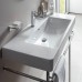 Laufen Pro S Раковина 105х46.5х9.5 см, 1 отв., подвесная/накладная, c переливом, цвет: белый. 8.1396.6.000.104.1