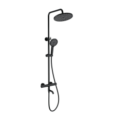 Душевая стойка Wonzon   Woghand WW-B3065-T1-MB, матовая черная