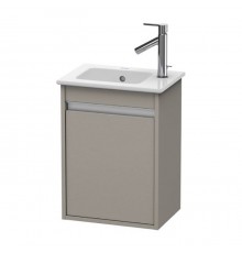 Duravit Ketho Тумба подвесная, 40x28.5х55, с раковиной, с 1 дверка, цвет: Terra. KT6417L1414,  0723430000
