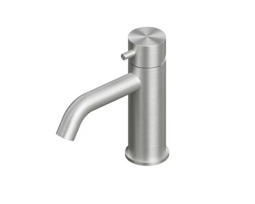 QuadroDesign Source Смеситель для раковины, на 1 отв., цвет: brushed stainless steel. 1201AS