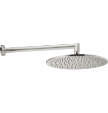 CISAL Shower Верхний душ D300 мм с настенным держателем L400 мм, цвет: никель матовый. DS0136202F