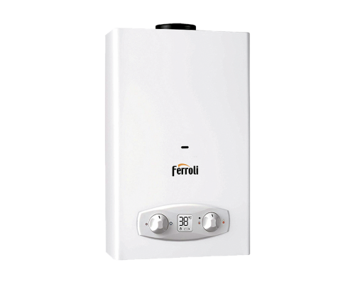 Водонагреватель газовый проточный Ferroli Verona 11 D 21кВт. GCA1MB6A