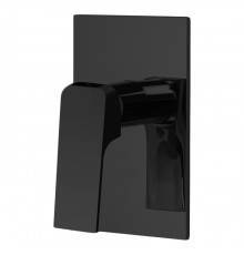 Fima Carlo Frattini Fit F3389X1NS Однорычажный смеситель для ванны и душа, на 1 источник, встраиваемый, цвет: чёрный матовый. F3389X1NS
