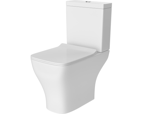 Унитаз-компакт Damixa Titan DX78C8600SC безободковый, с микролифтом Унитаз-компакт Damixa Titan DX78C8600SC безободковый, с микролифтом