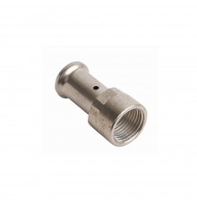 Муфта ВР, латунь пресс, 20x1/2 HENCO 18P-2004