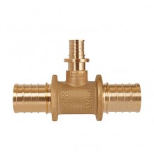 Тройник прямой Hoobs переходный 32х4.4-16x2.2-32х4.4. HB-PEXTA-321632