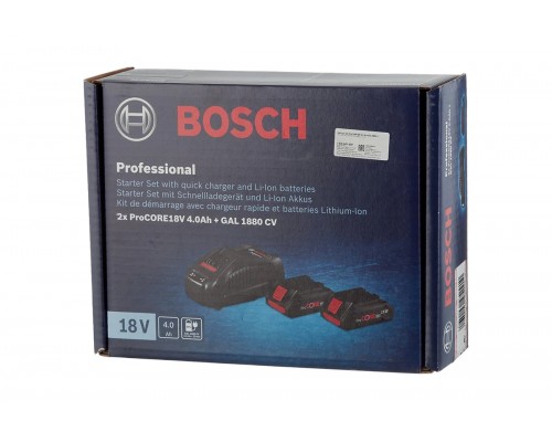 Набор Bosch аккумулятор + ЗУ (6GF)