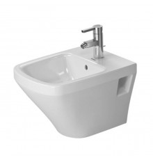 Duravit DuraStyle Биде подвесное с перел. компакт, с 1 отв. под смес., вкл. крепление Durafix, 37x48см,. 2285150000