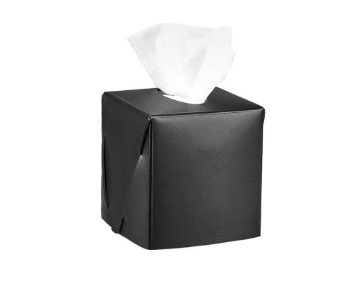 ADJ Салфетница Kleenex, 12x12xH12 см., цвет: черный/серый. 0015.01/03 ADJ Салфетница Kleenex, 12x12xH12 см., цвет: черный/серый. 0015.01/03