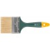 Кисть флейцевая "Контур", натур.светлая щетина, пластиковая ручка  3" (75 мм)