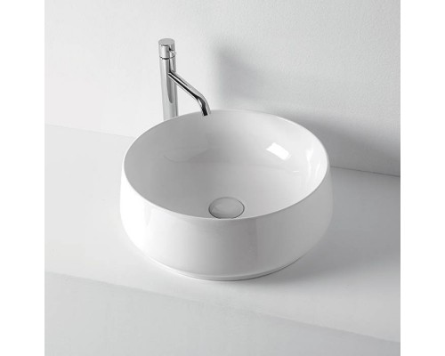 Kerasan F10 Раковина накладная D43х16см, без отв., цвет: белый. 460401 Kerasan F10 Раковина накладная D43х16см, без отв., цвет: белый. 460401