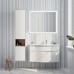 Kerama Marazzi Riva Тумба подвесная 100см, правая, с раковиной, цвет: белый матовый. RV.wb.100Rh,  RV.100Rh\WHT.M
