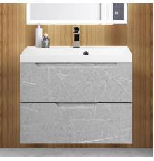 Тумба с раковиной BelBagno Vittoria 70 подвесная, toros bianco