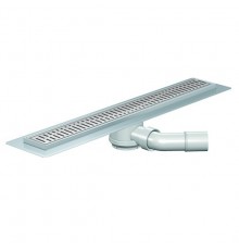 Aco 9010.80.68 Showerdrain B Канал 885/52 мм, нерж. сталь, сифон, Волна, полотно 90108068