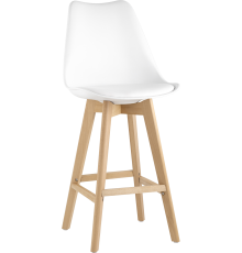Барный стул Stool Group Frankfurt белый