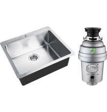 Комплект Мойка Zorg Inox HD 5951 + Измельчитель Inox D ZR-56 D