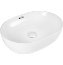 Раковина BOND Oval S65-490 белый глянец