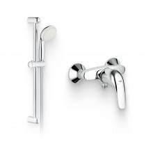 Душевой комплект Смеситель для душа Grohe Euroeco 32740000 + Гарнитур Tempesta New 27598001
