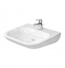 Duravit D-Code Раковина медицинский Med, без перелива, с 1 отв. под смес., 60х55см., цвет: белый. 23136000002