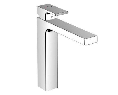 Hansgrohe Vernis Shap Смеситель для раковины, излив 190 мм, с донным клапаном, цвет: хром . 71562000 Hansgrohe Vernis Shap Смеситель для раковины, излив 190 мм, с донным клапаном, цвет: хром . 71562000