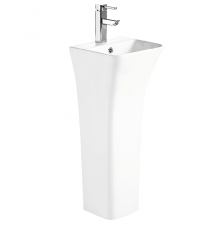 Раковина Weltwasser SK санфаянс WW LEERBACH 3434 GL-WT белый глянец