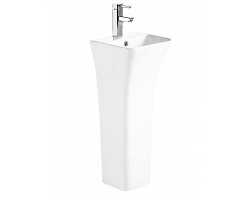 Раковина Weltwasser SK санфаянс WW LEERBACH 3434 GL-WT белый глянец