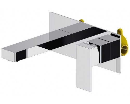 Timo 2071/00SM Selene Смеситель для раковины 188 мм, настен., Комплект, хром 2071/00SM