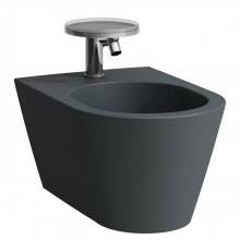 Laufen Kartell Биде подвесное 54.5x37x29см., 1 отв., цвет: графит матовый. 8.3033.1.758.302.1